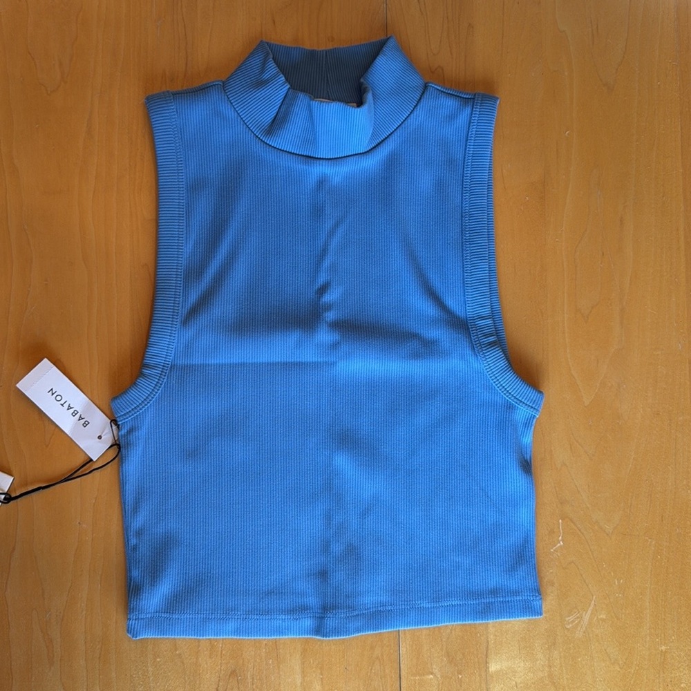 ARITZIA Babaton Formarib Mockneck Tank Top - Picture 1 of 1